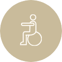 Physiotherapie nach einer OP Icon