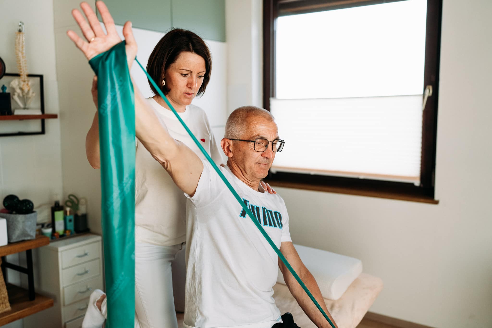Physiotherapie nach einer OP mit Sabrina Bernlieger in St. Jakob im Rosental