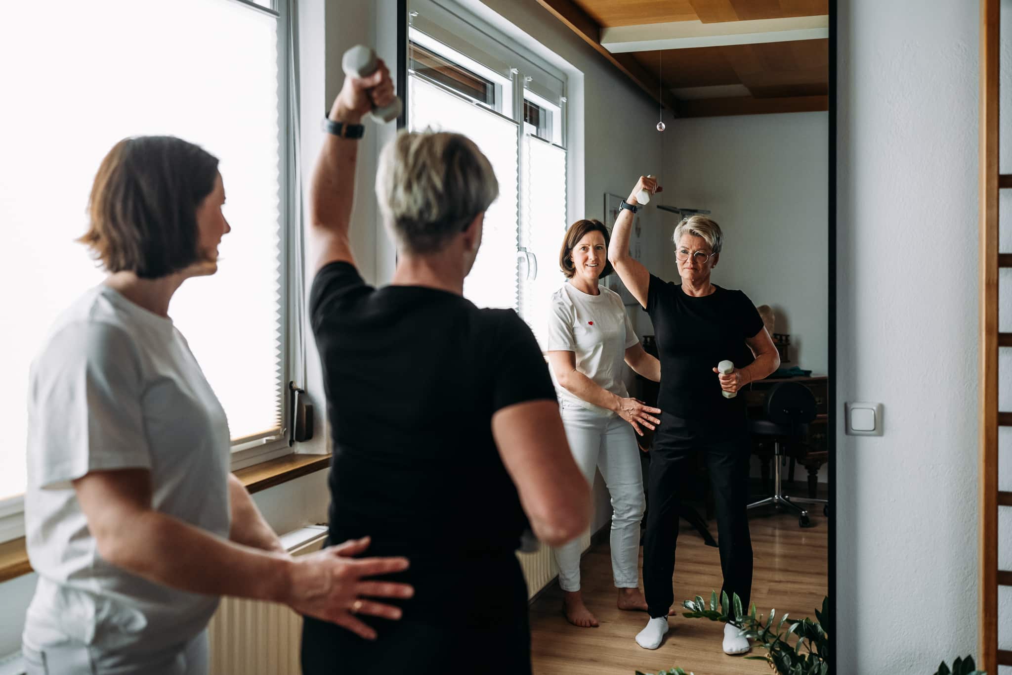 Haltungsprobleme behandeln mit Physiotherapie und Sabrina Bernlieger