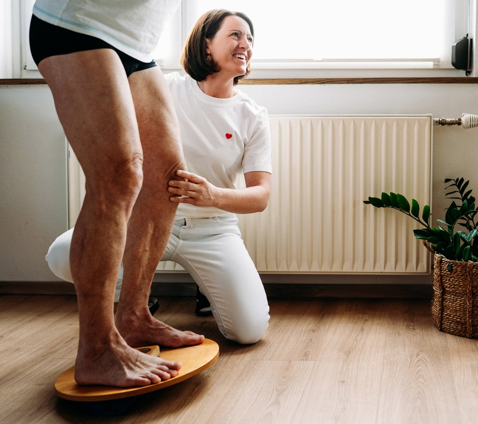 Physiotherapie nach einer OP mit Sabrina Bernlieger in St. Jakob im Rosental